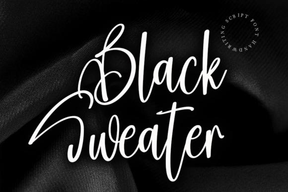 Black Sweater: A Font That Elevates Branding