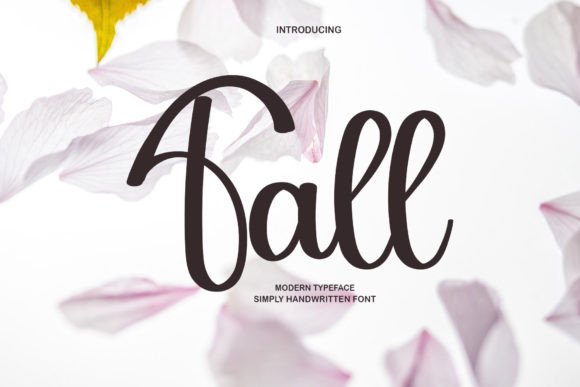 Fall: A Trendy Handwritten Font