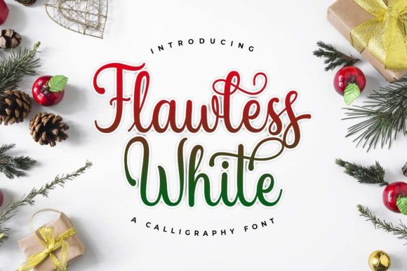 Flawless White Font for Web Design