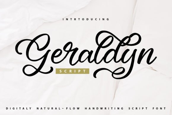 Geraldyn Font: Handwritten Elegance for Crafters