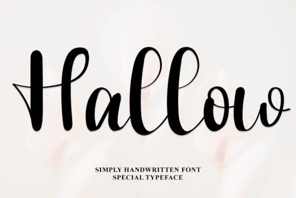 Hallow: A Stylish Handwritten Font