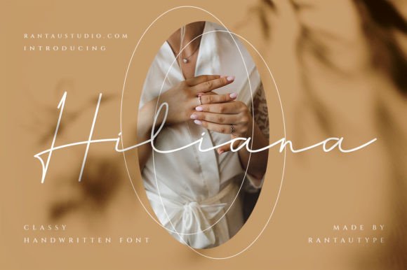 Hiliana: A Classy Signature Font