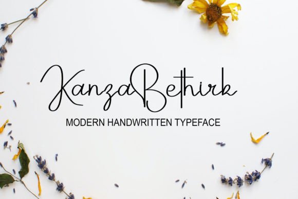 Kanza Bethirk: A Font for Creative Campaigns