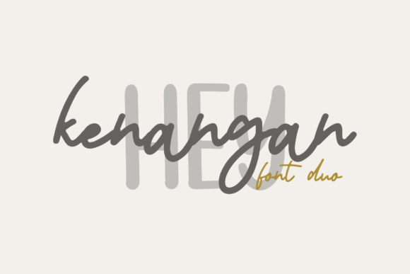Kenangan Duo: A Font for Creative Campaigns
