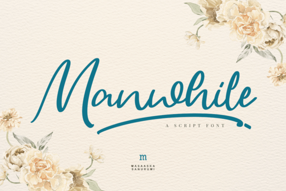 Manwhile: A Modern Script Font for Web Design