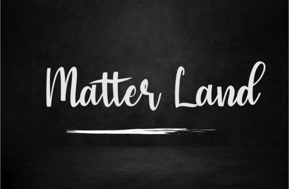 Matter Land: A Font for Polished Branding