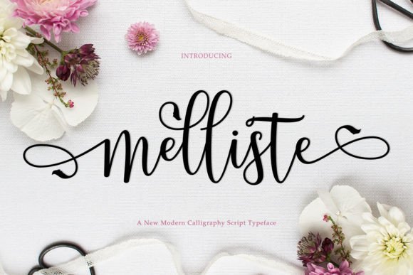 Melliste: A Script Font for Web Design