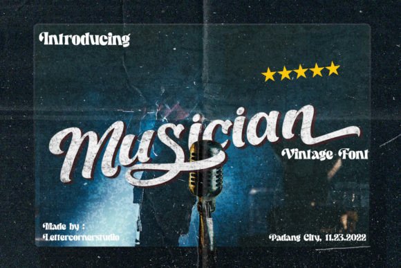 Musician Font: A Handwritten Touch