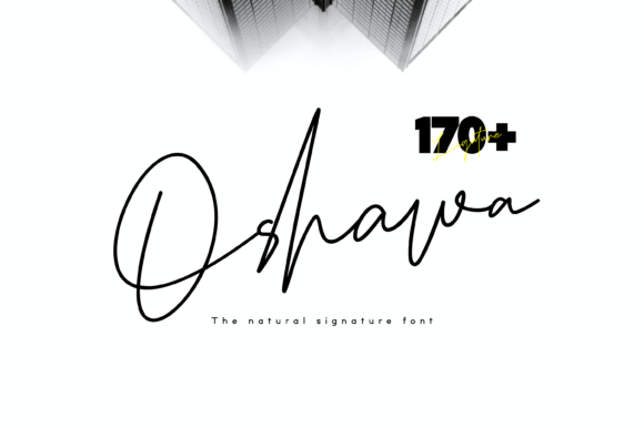 Oshawa Font: Handwritten Elegance for Crafters
