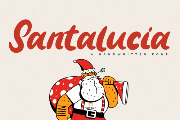 Santalucia: A Modern Script Font for Creative Projects