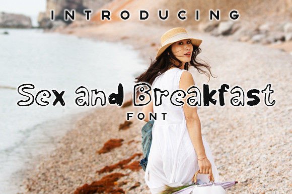 Sex and Breakfast Font Review