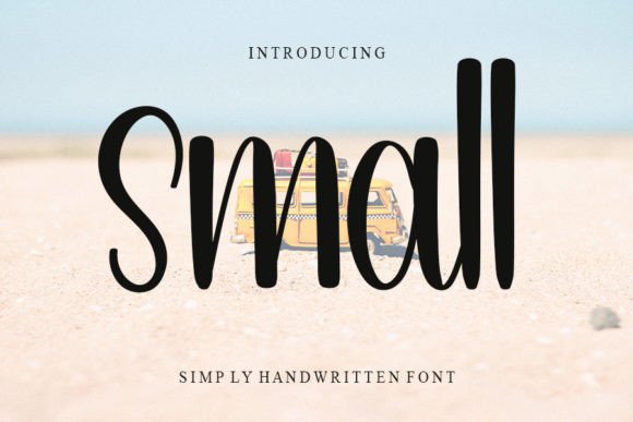 Small: A Relaxed Script Font