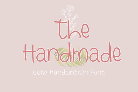 The Handmade Font: A Sweet Touch for Creative Projects