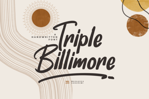 Triple Billimore: A Font for Business Brilliance