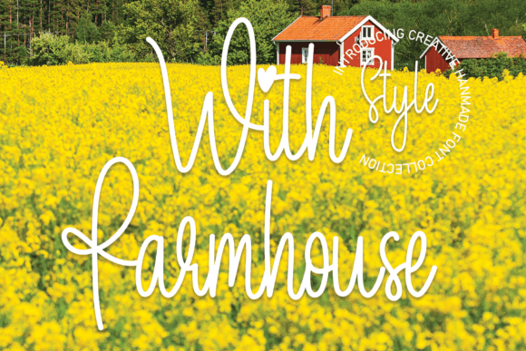 With Farmhouse Font for Business